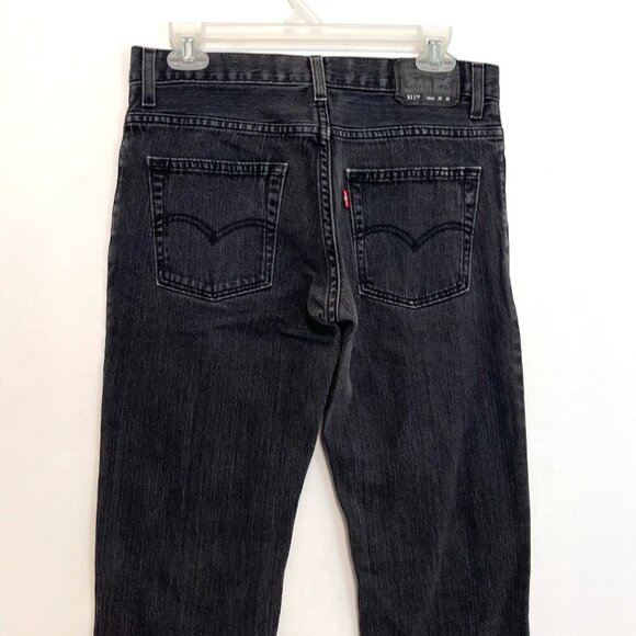 LEVI'S LEVIS Boys 511 Skinny Gray or Faded Black ? Distressed Jean 18 / W29 L29 - Picture 11 of 14